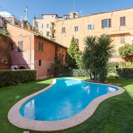 Daire Iflat Loft&pool In Trastevere *